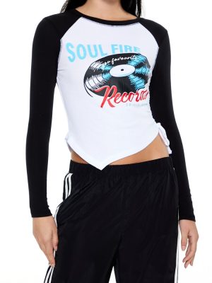 Soul Fire Records Raglan Tee