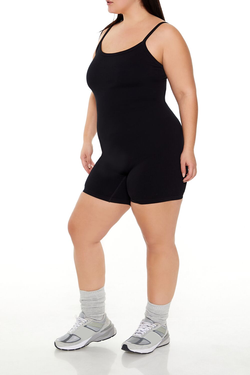 Plus Size Active Seamless Romper - Image 3