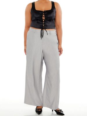 Plus Size Wide-Leg Pants