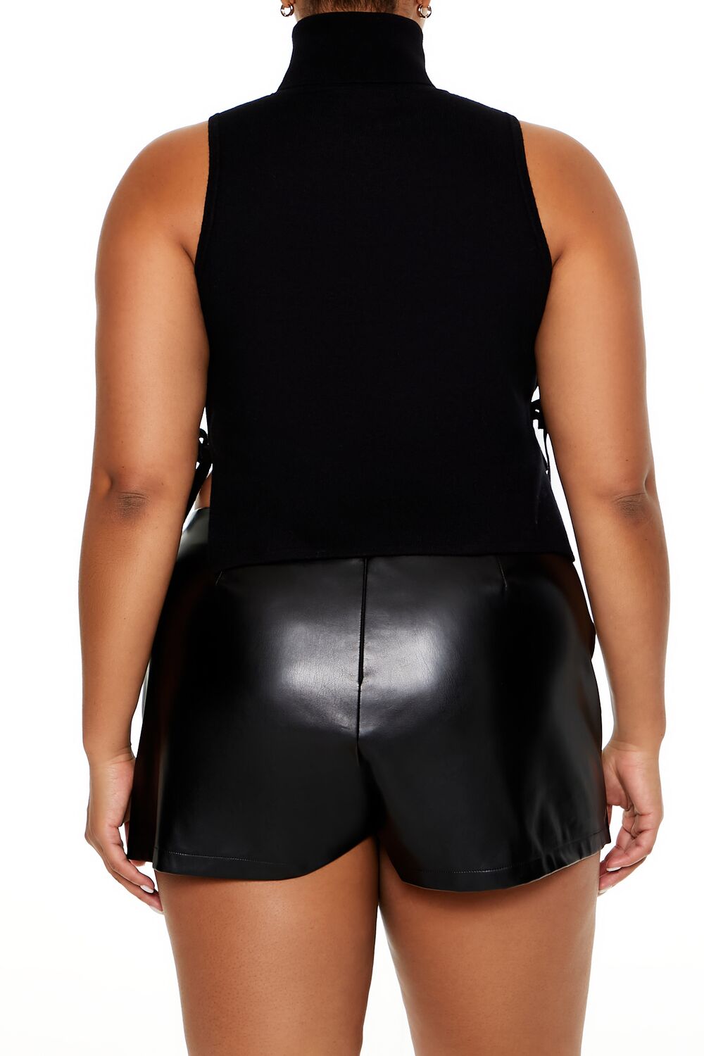 Plus Size Sweater-Knit Crop Top - Image 5