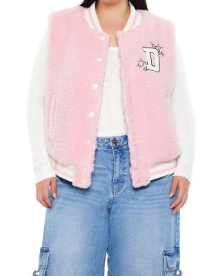 Plus Size Delusional Varsity Jacket