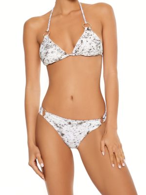 Horse O-Ring Braided Triangle Bikini Top