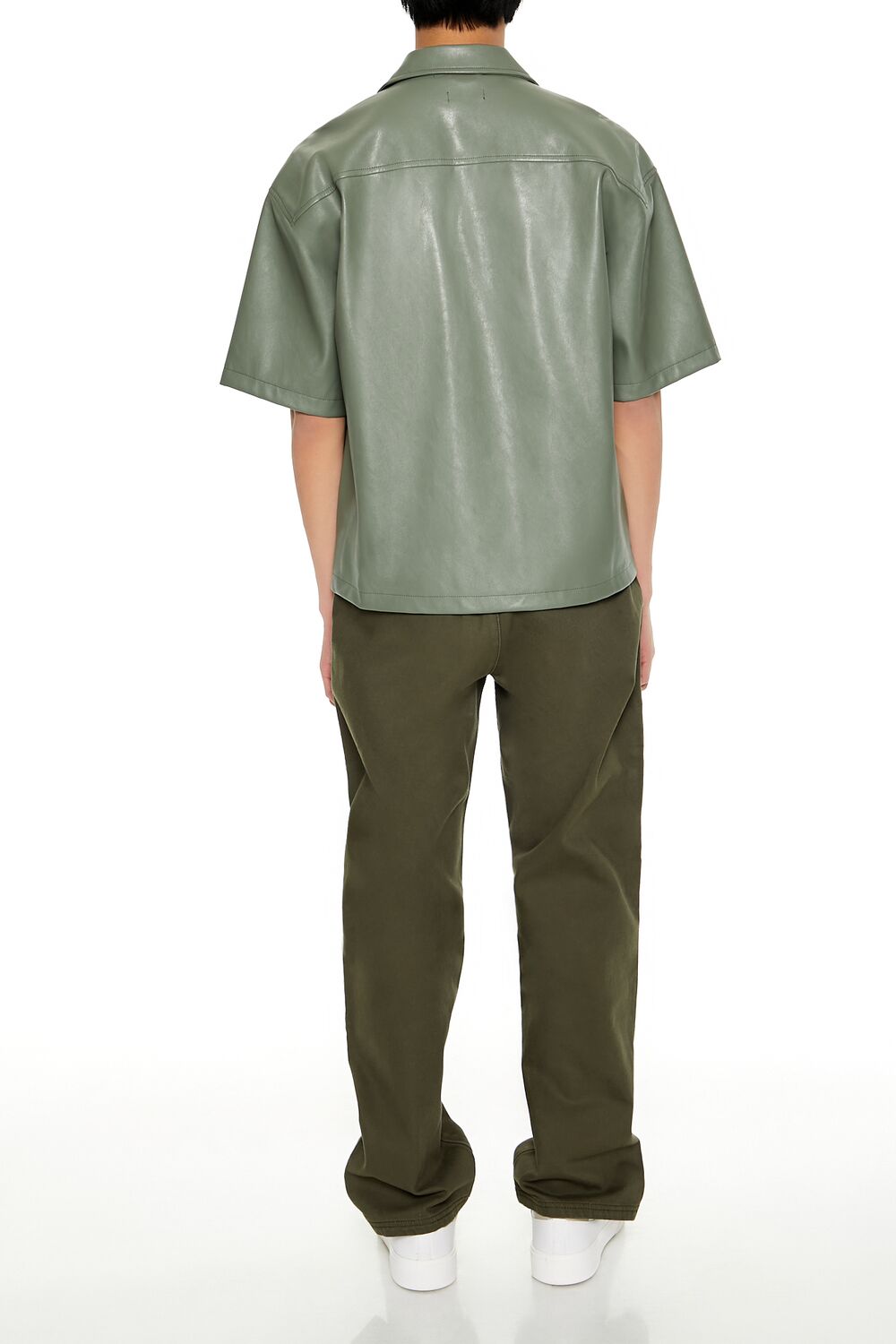 Mid-Rise Drawstring Cargo Pants - Image 4