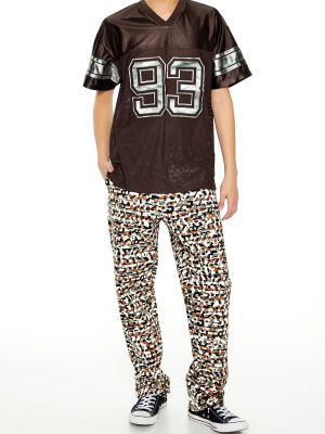 Geo Camo Slim-Fit Pants