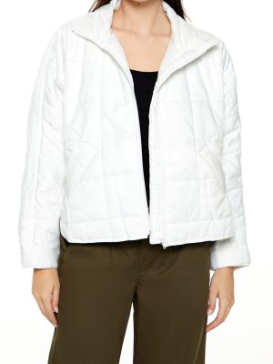 Quilted Dolphin-Hem Jacket