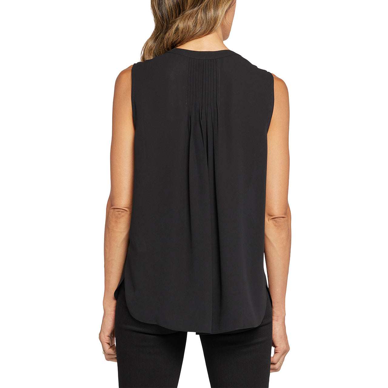 Sleeveless Pintuck Blouse NYDJ - Image 3