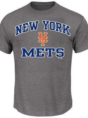 Mens Big And Tall Team Logo Short Sleeve Tee Shirt - New York Mets