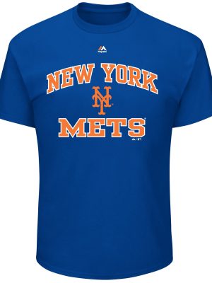 Mens Big And Tall Team Logo Short Sleeve Tee Shirt - New York Mets