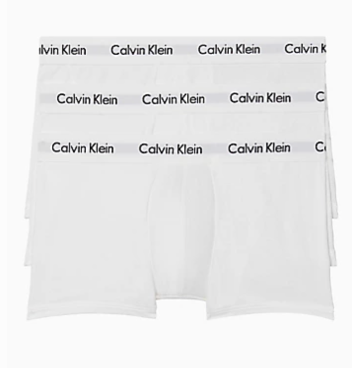 Cotton Stretch Low Rise Trunk 3 Pack - Image 3