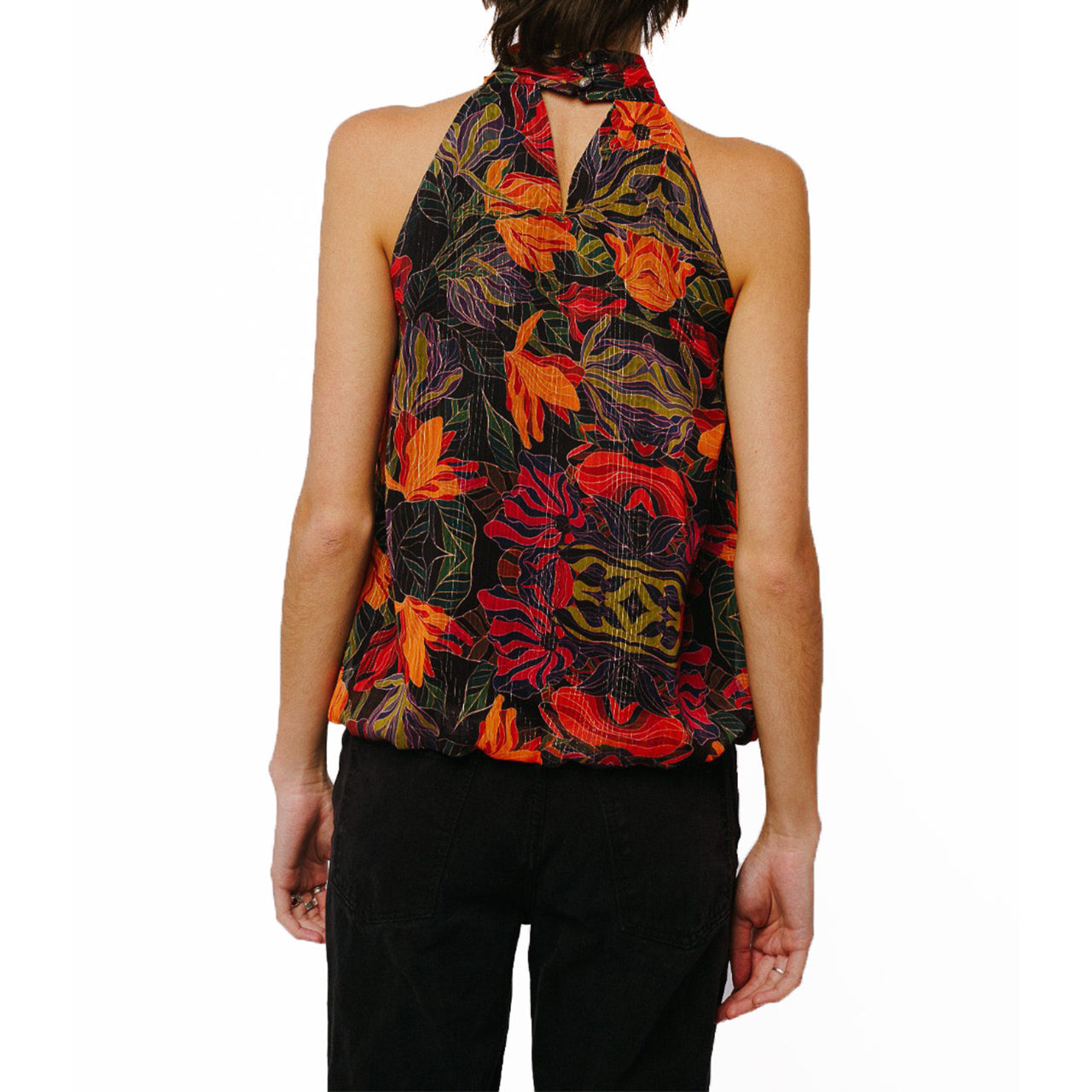 Gisele Twist Neck Halter Top - Image 3