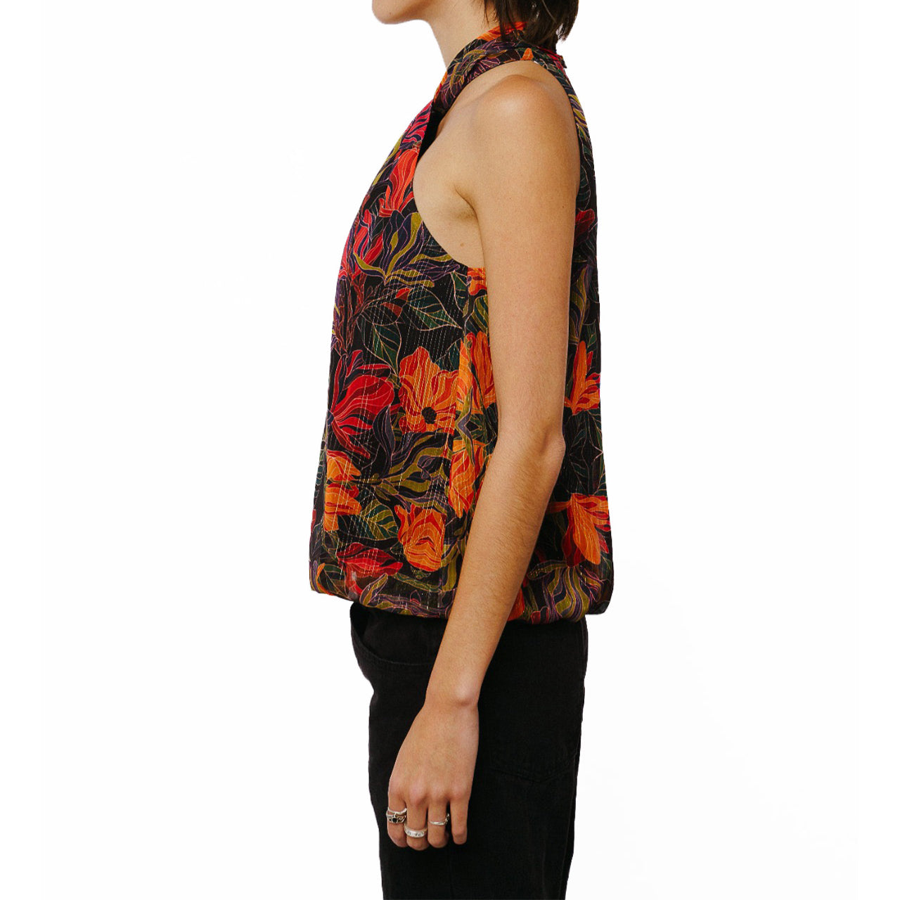 Gisele Twist Neck Halter Top - Image 4