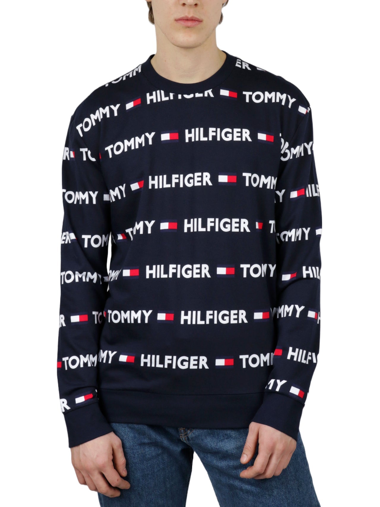 Printed Long Sleeves Crewneck - Image 5