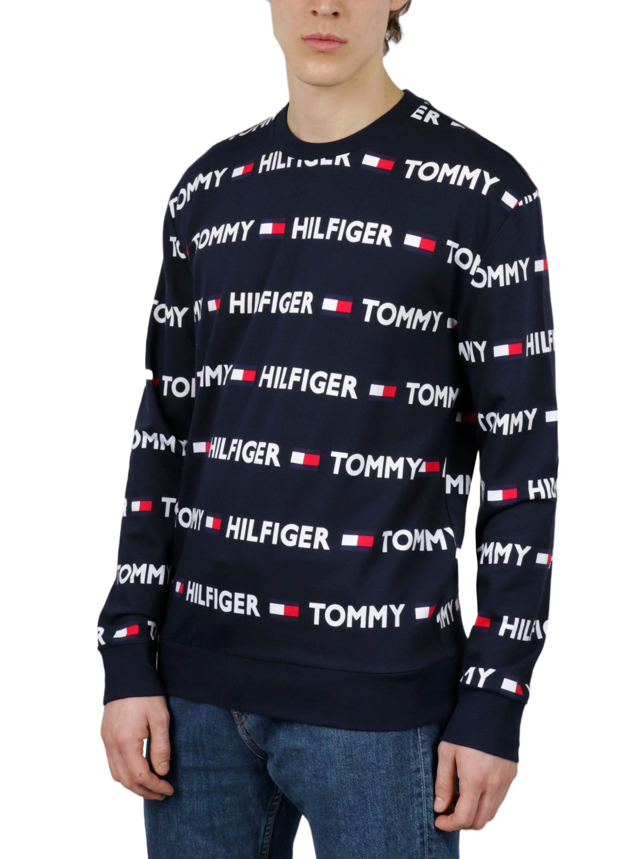 Printed Long Sleeves Crewneck - Image 3