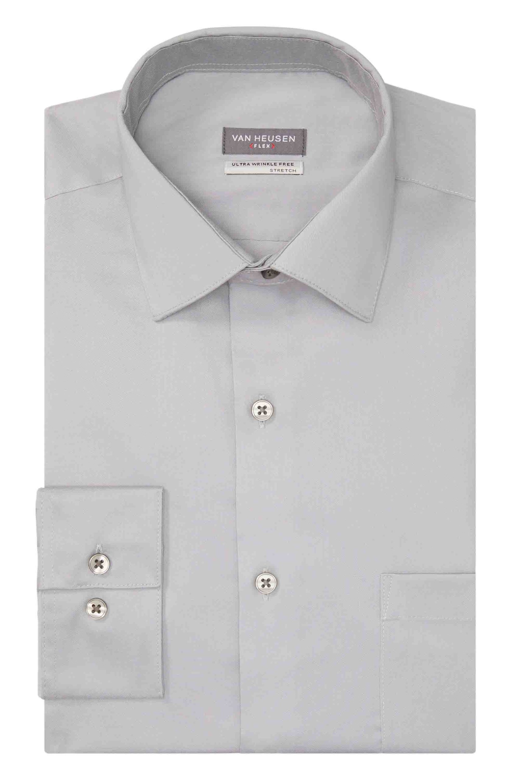 Van Heusen Regular Fit Ultra Wrinkle Free Stretch FLEX Solid - Image 9