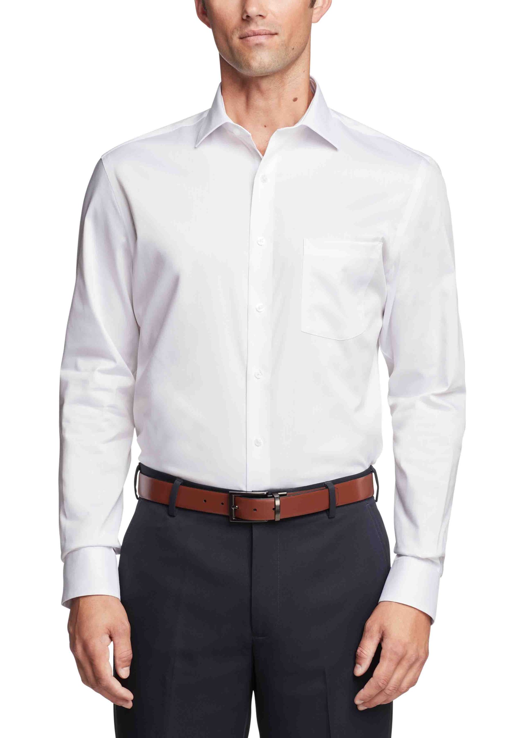 Van Heusen Regular Fit Ultra Wrinkle Free Stretch FLEX Solid - Image 6