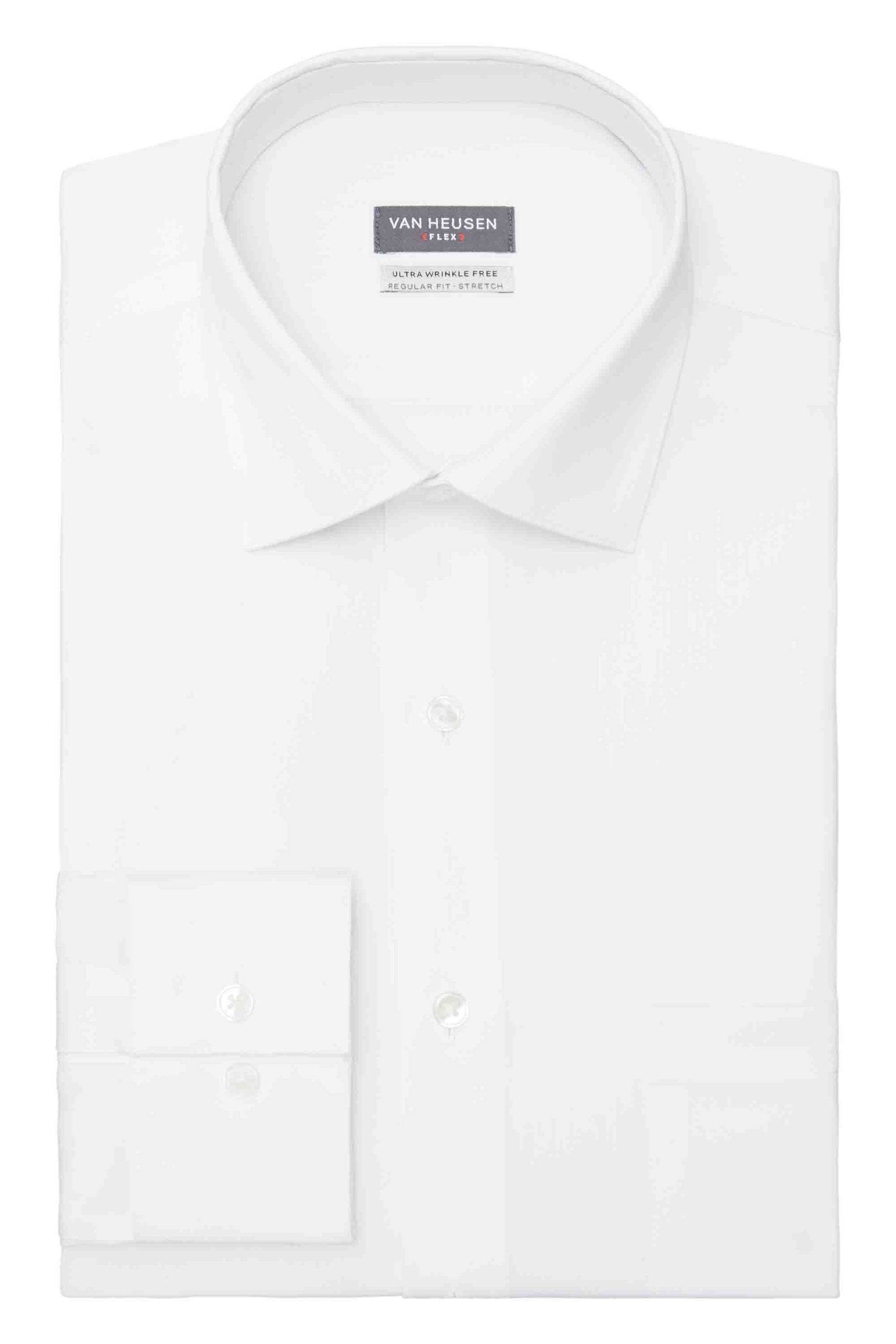 Van Heusen Regular Fit Ultra Wrinkle Free Stretch FLEX Solid - Image 12
