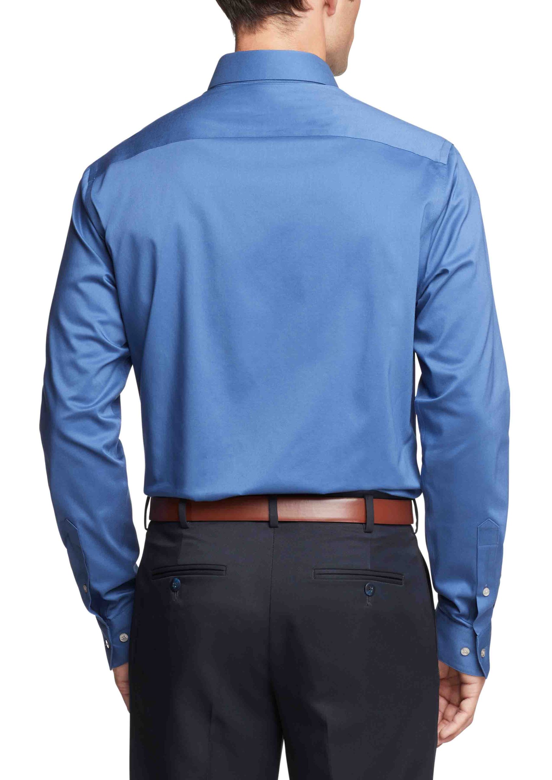 Van Heusen Regular Fit Ultra Wrinkle Free Stretch FLEX Solid - Image 15