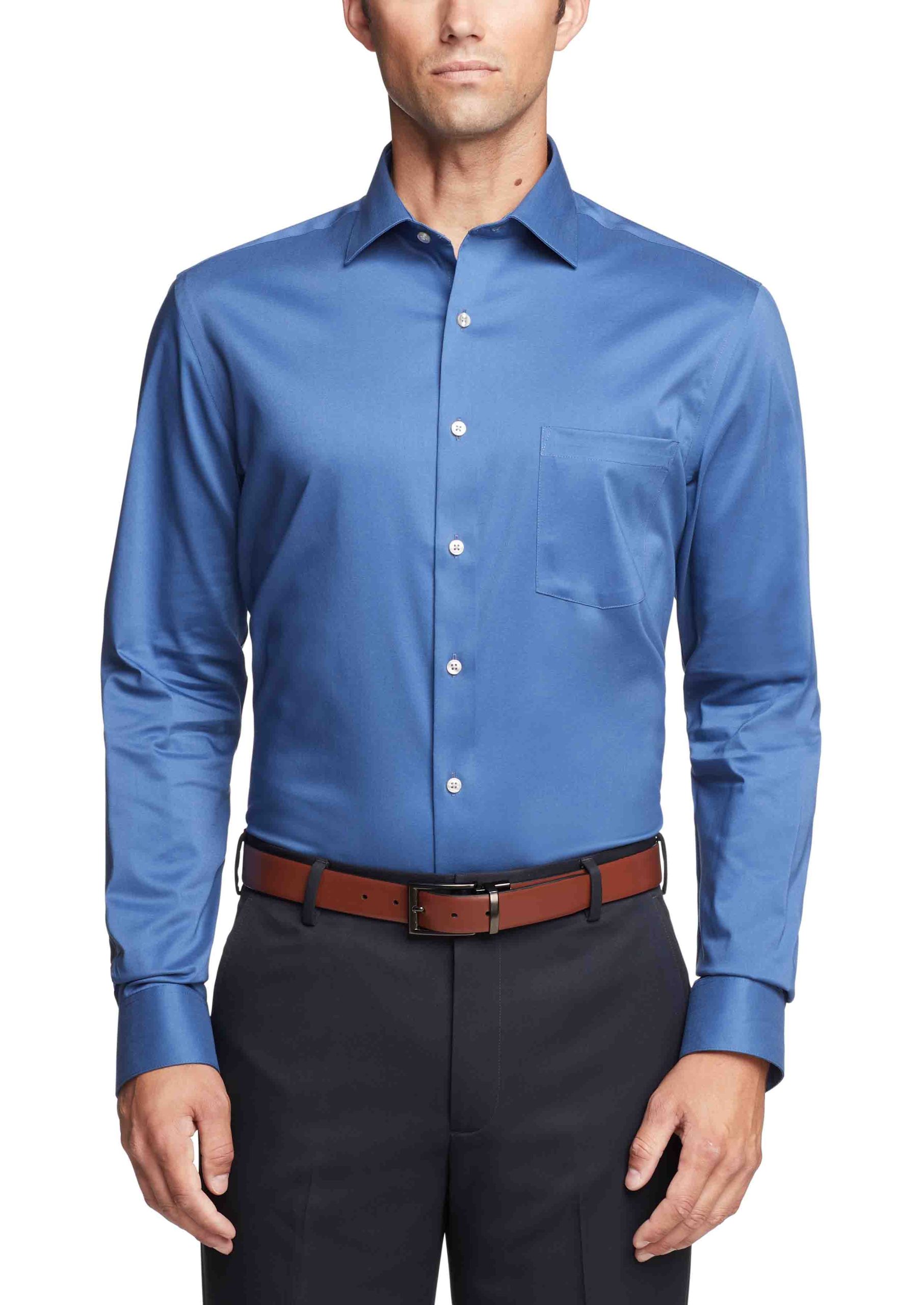 Van Heusen Regular Fit Ultra Wrinkle Free Stretch FLEX Solid - Image 16