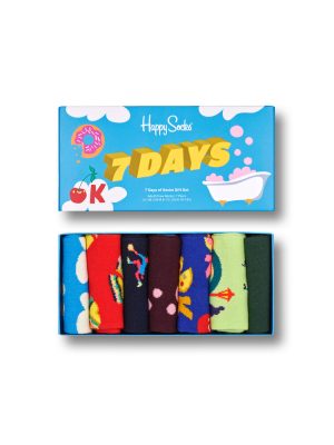 7-Pack 7 Days Socks Gift Set Multi