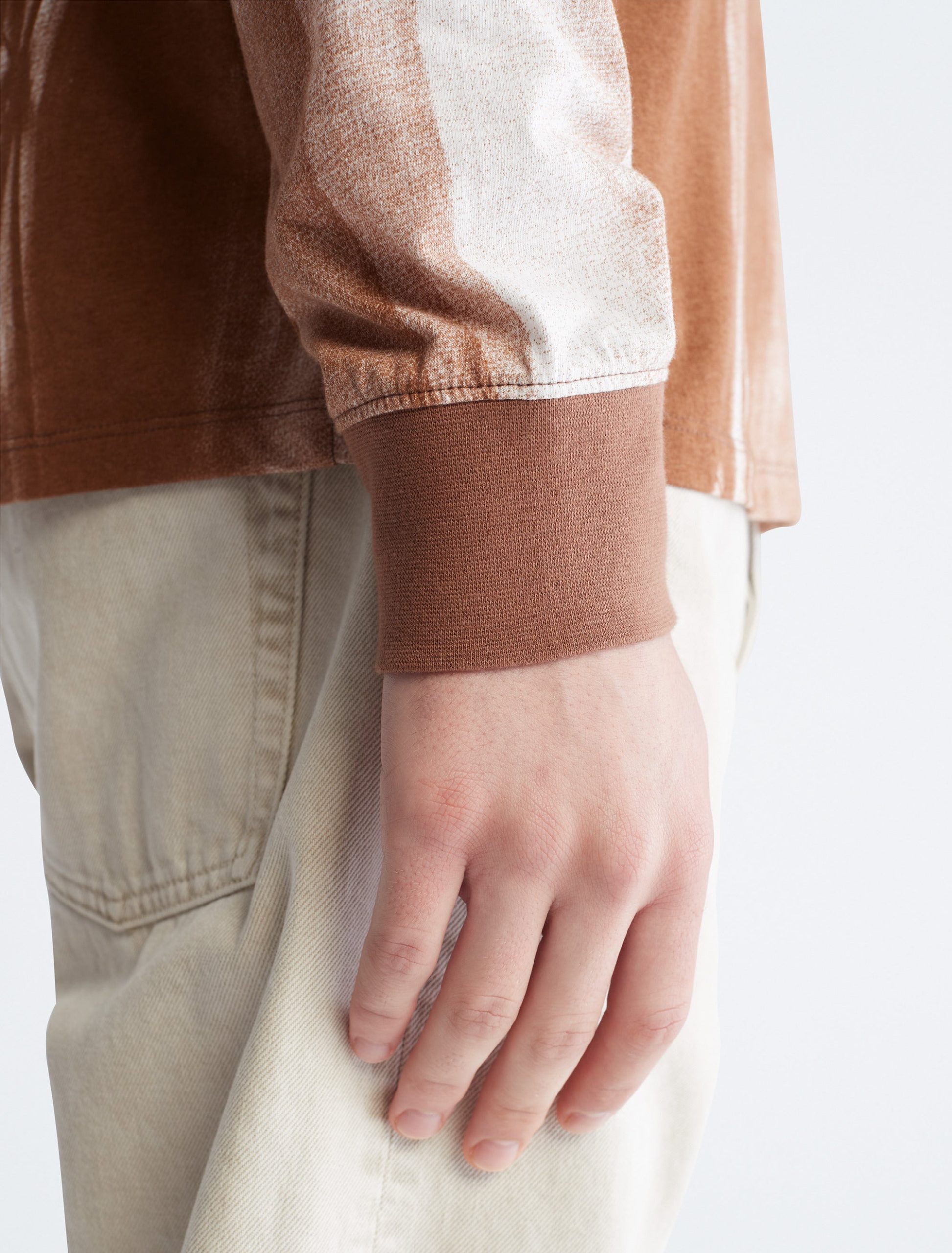 Long Sleeves Aop Monogram Crew Tee - Image 3