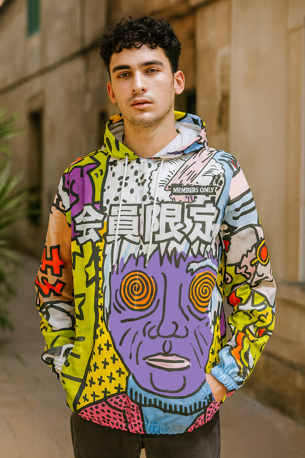 Keith Haring Varsity Jacket