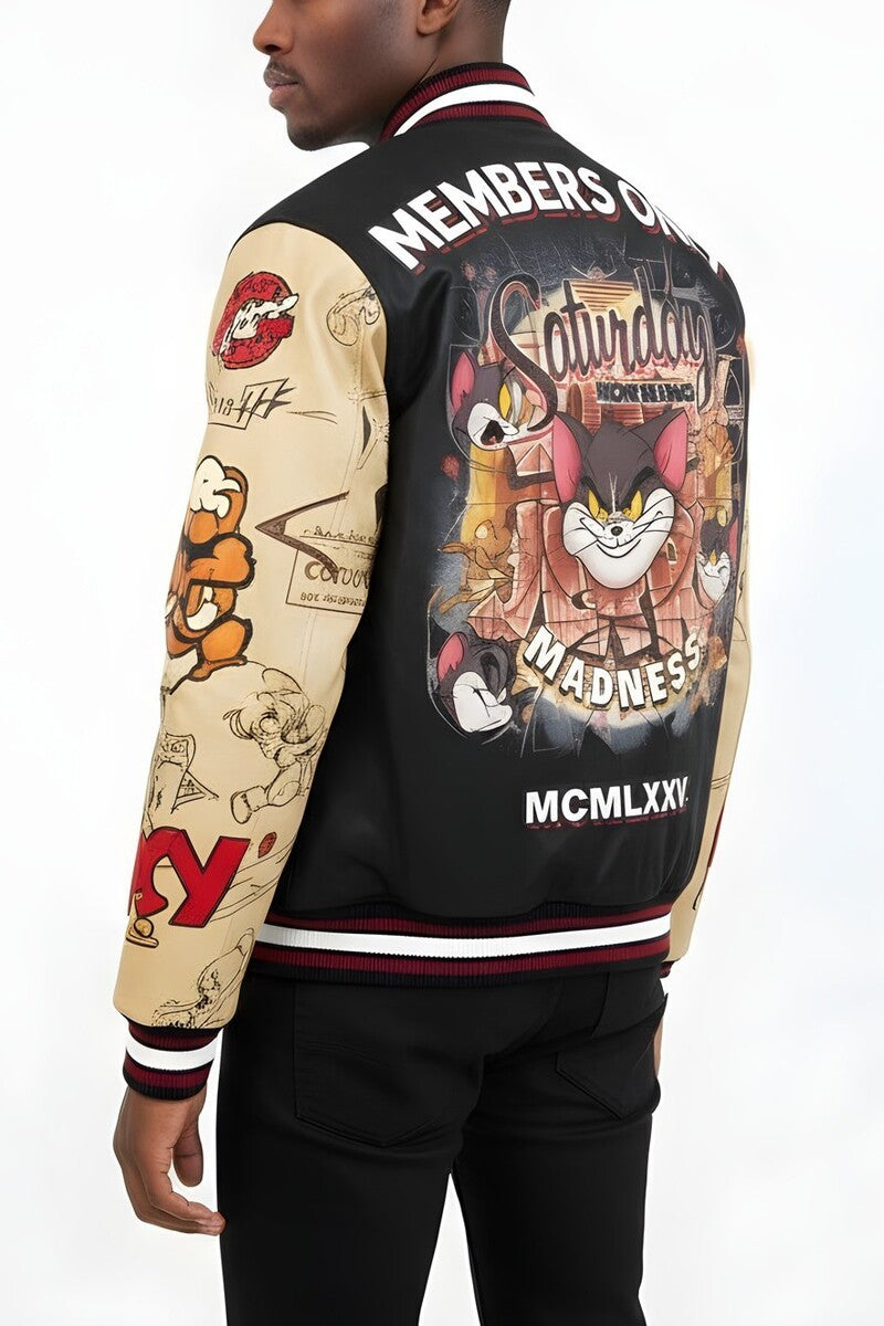 Tom And Jerry Varsity Jacket - Image 2
