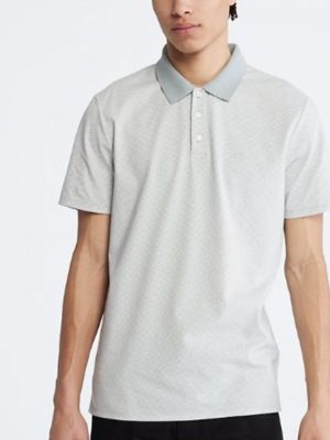 SS SMOOTH COTTON MINI GEO POLO