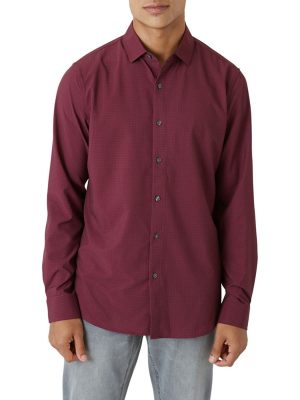 Walden Button Front Long Sleeve Shirt