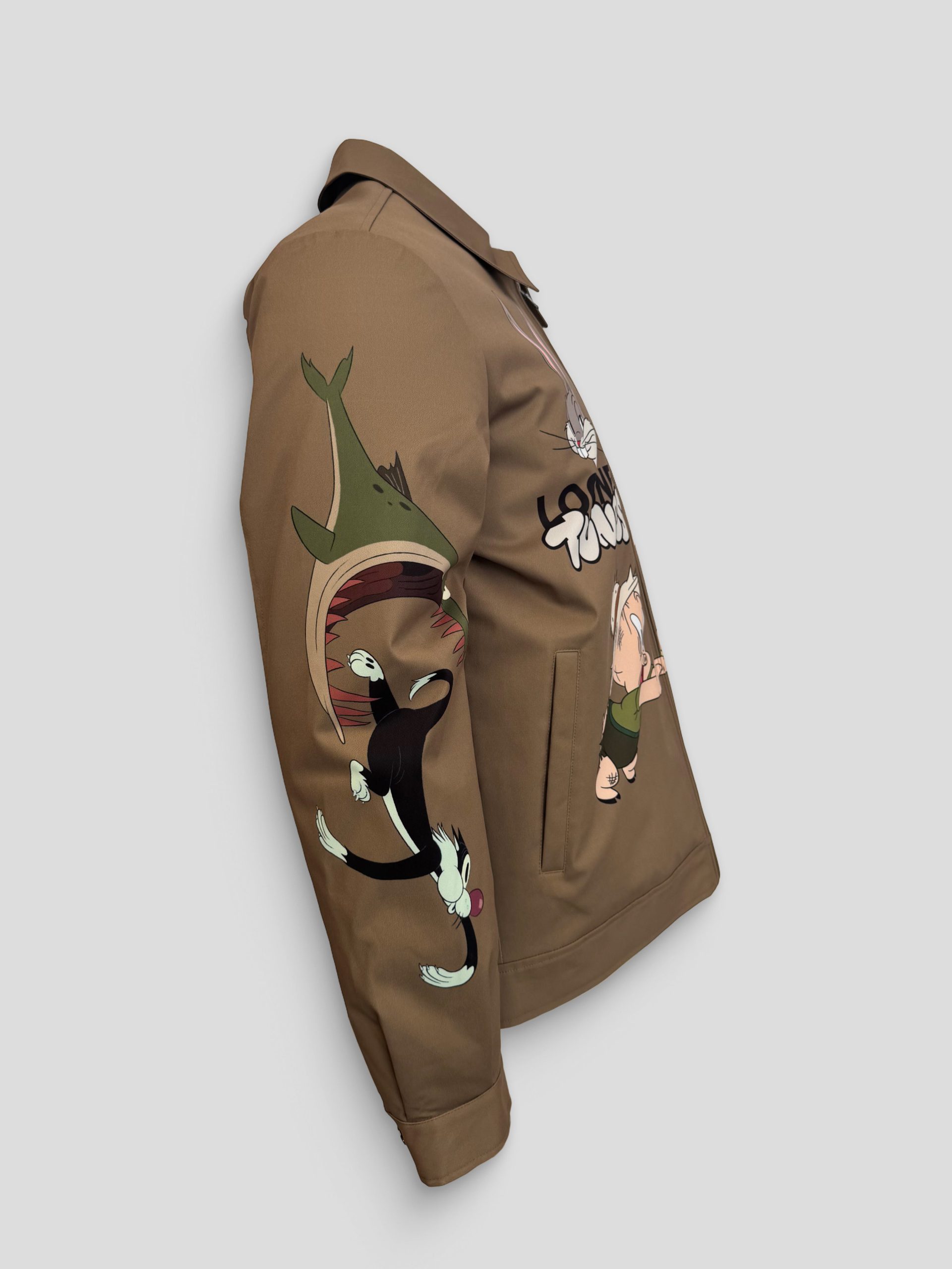 Looney Tunes Poly Mechanical Stretch Twill Jacket - Image 4