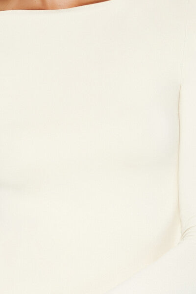 Contour Sculpt Long-Sleeve Bodysuit - Image 4