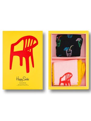 2-Pack Have A Seat Socks Gift Set Multi